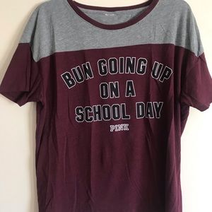 Bun Going Up Relaxed L PINK T-shirt
